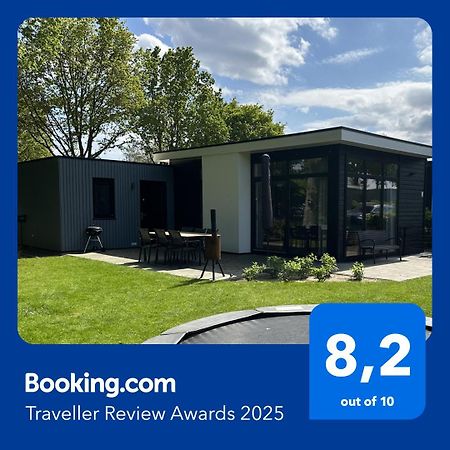 Badhoophuizen 6-Per Bungalow Veluwemeer Trampoline Hulshorst Exterior photo